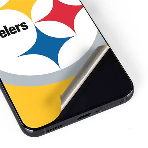 NFL Pittsburgh Steelers Large Logo Galaxy S22 Skin