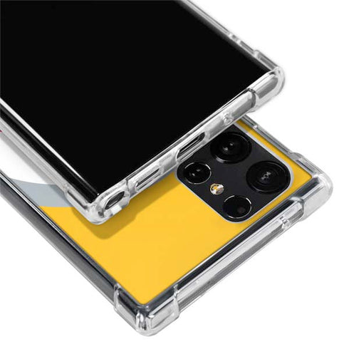 NFL Pittsburgh Steelers Large Logo Galaxy S22 Ultra Clear Case