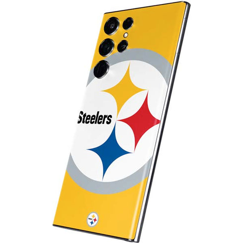 NFL Pittsburgh Steelers Large Logo Galaxy S22 Ultra Skin