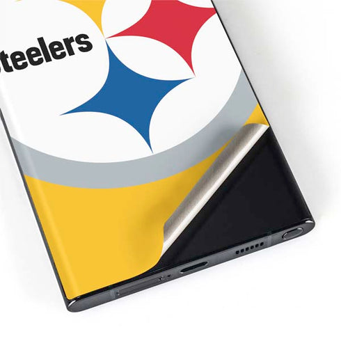 NFL Pittsburgh Steelers Large Logo Galaxy S22 Ultra Skin