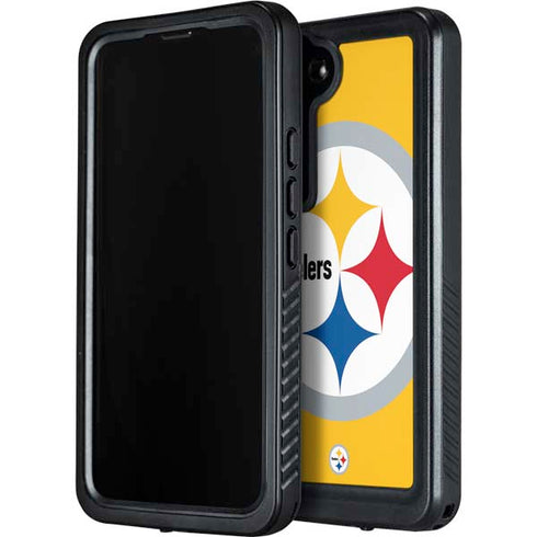 NFL Pittsburgh Steelers Large Logo Galaxy S23 Plus Waterproof Case