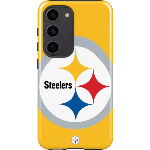 NFL Pittsburgh Steelers Large Logo Galaxy S23 Pro Case