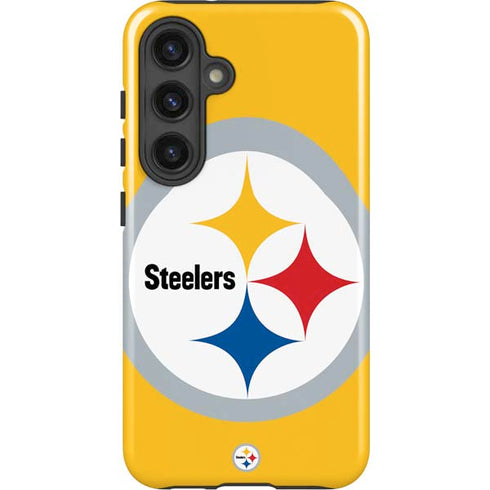 NFL Pittsburgh Steelers Large Logo Galaxy S24 Impact Case