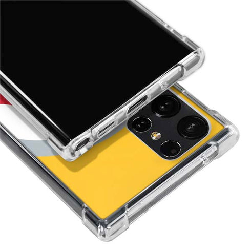 NFL Pittsburgh Steelers Large Logo Galaxy S24 Ultra Clear Case
