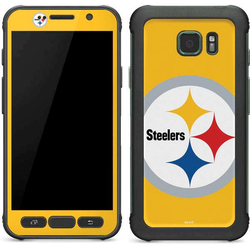 NFL Pittsburgh Steelers Large Logo Galaxy S7 Active Skin