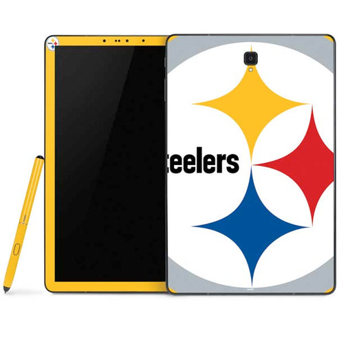 NFL Pittsburgh Steelers Large Logo Samsung Galaxy Tab Skin