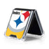 NFL Pittsburgh Steelers Large Logo Galaxy Z Flip5 5G Clear Case