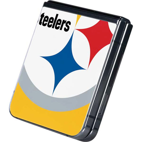 NFL Pittsburgh Steelers Large Logo Galaxy Z Flip5 5G Skin