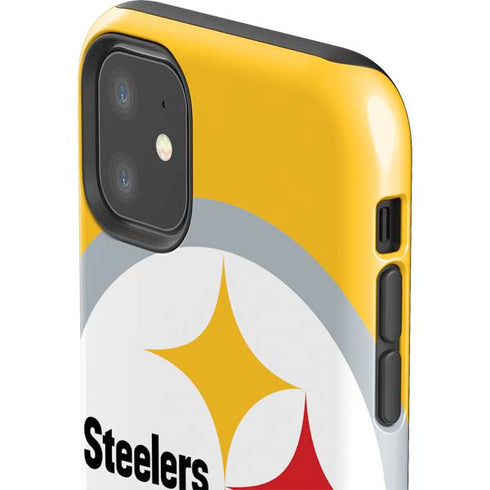 NFL Pittsburgh Steelers Large Logo iPhone 11 Impact Case