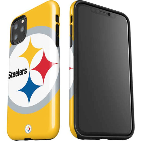 NFL Pittsburgh Steelers Large Logo iPhone 11 Pro Max Impact Case