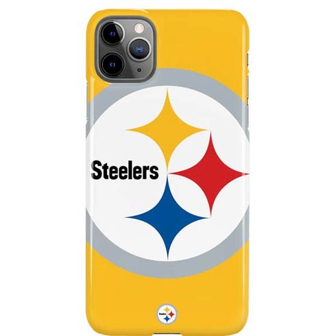 NFL Pittsburgh Steelers Large Logo iPhone 11 Pro Max Lite Case