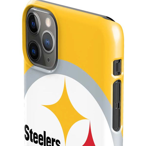 NFL Pittsburgh Steelers Large Logo iPhone 11 Pro Max Lite Case