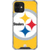 NFL Pittsburgh Steelers Large Logo iPhone 12 Mini Clear Case
