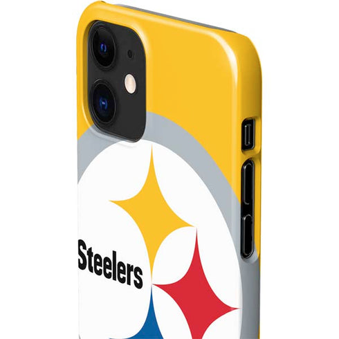 NFL Pittsburgh Steelers Large Logo iPhone 12 Mini Lite Case