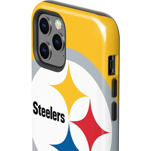 NFL Pittsburgh Steelers Large Logo iPhone 12 Pro Impact Case