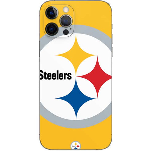 NFL Pittsburgh Steelers Large Logo iPhone 12 Pro Skin