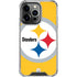 NFL Pittsburgh Steelers Large Logo iPhone 13 Pro Clear Case
