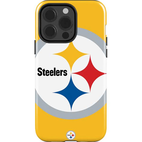 NFL Pittsburgh Steelers Large Logo iPhone 13 Pro Impact Case