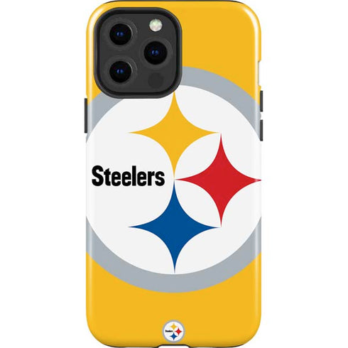 NFL Pittsburgh Steelers Large Logo iPhone 13 Pro Max Impact Case