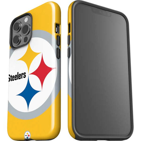 NFL Pittsburgh Steelers Large Logo iPhone 13 Pro Max Impact Case