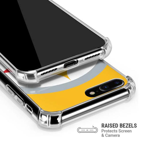 NFL Pittsburgh Steelers Large Logo iPhone 7/8 Plus Clear Case