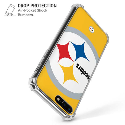 NFL Pittsburgh Steelers Large Logo iPhone 7/8 Plus Clear Case