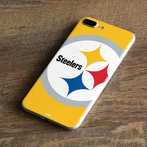 NFL Pittsburgh Steelers Large Logo iPhone 8 Plus Skin