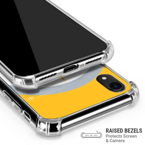 NFL Pittsburgh Steelers Large Logo iPhone XR Clear Case