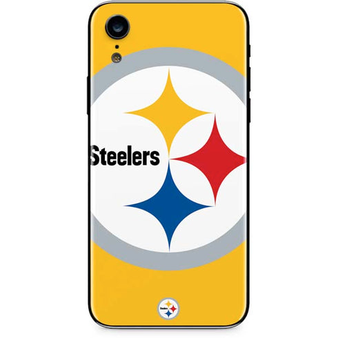 NFL Pittsburgh Steelers Large Logo iPhone XR Skin