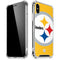 NFL Pittsburgh Steelers Large Logo iPhone XS Max Clear Case