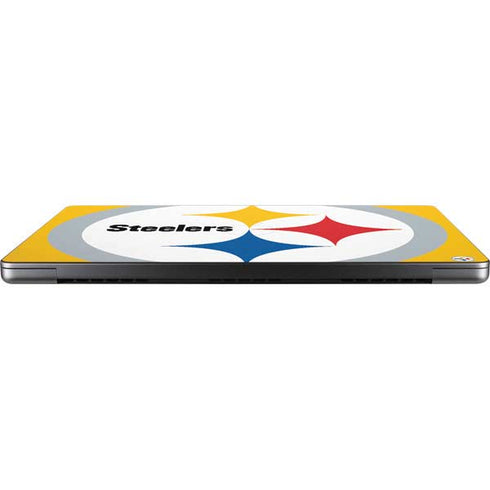 NFL Pittsburgh Steelers Large Logo MacBook Pro 14in (2021-24) Skin