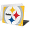 NFL Pittsburgh Steelers Large Logo MacBook Pro 15in (2016-19) Case plus Skin