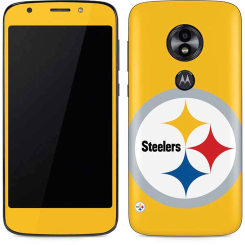 NFL Pittsburgh Steelers Large Logo Moto E5 Play Skin