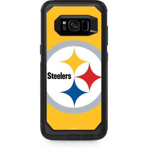 NFL Pittsburgh Steelers Large Logo Otterbox Commuter Galaxy Skin