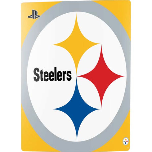 NFL Pittsburgh Steelers Large Logo PS5 Console Skin