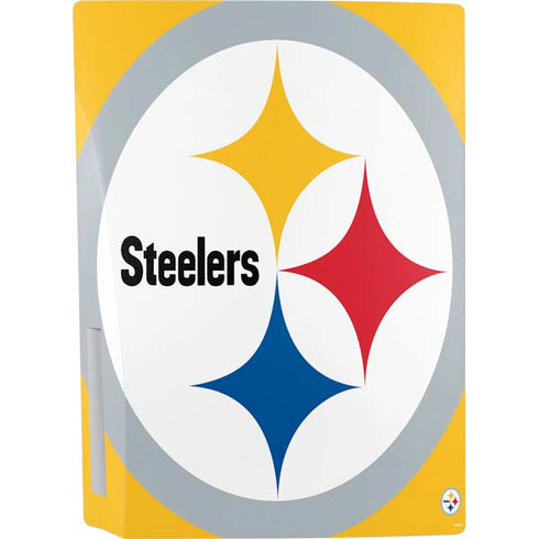 NFL Pittsburgh Steelers Large Logo PS5 Console Skin