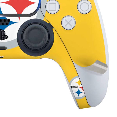 NFL Pittsburgh Steelers Large Logo PS5 Controller Skin