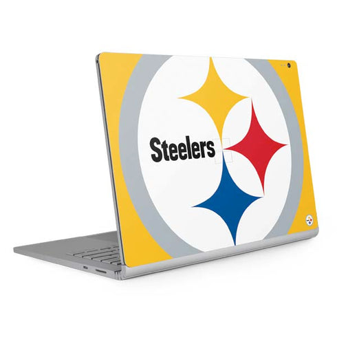 NFL Pittsburgh Steelers Large Logo Surface Book 2 15in Skin