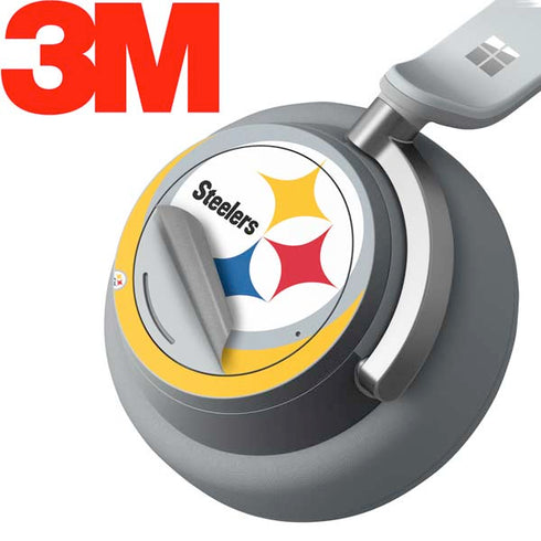 NFL Pittsburgh Steelers Large Logo Surface Headphones Skin