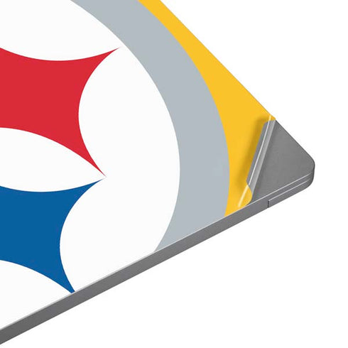 NFL Pittsburgh Steelers Large Logo Universal Laptop 13in (10.6 x 7.6in) Skin