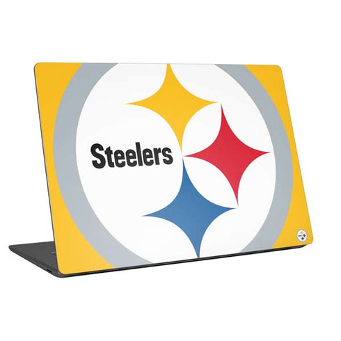 NFL Pittsburgh Steelers Large Logo Universal Laptop 14in (11.4 x 8.2in) Skin