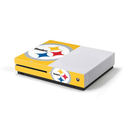 NFL Pittsburgh Steelers Large Logo Xbox One S Console Skin