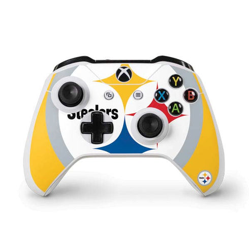 NFL Pittsburgh Steelers Large Logo Xbox One S Controller Skin
