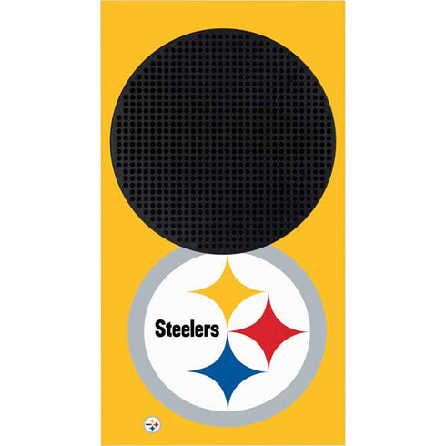 NFL Pittsburgh Steelers Large Logo Xbox Series S Console Skin