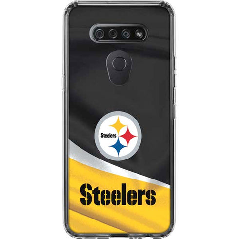 NFL Pittsburgh Steelers LG K51/Q51 Clear Case