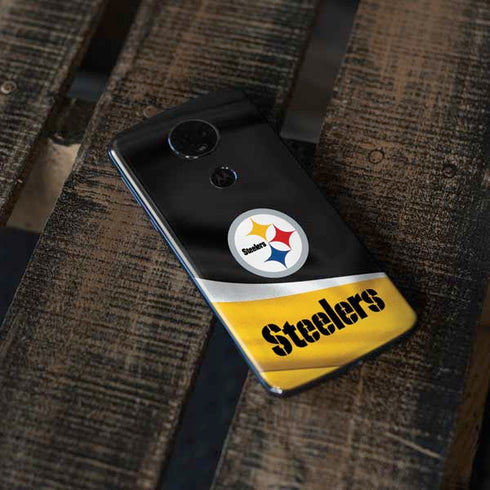 NFL Pittsburgh Steelers Moto E5 Plus Skin