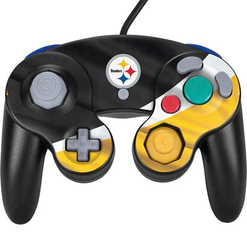 NFL Pittsburgh Steelers Nintendo GameCube Controller Skin