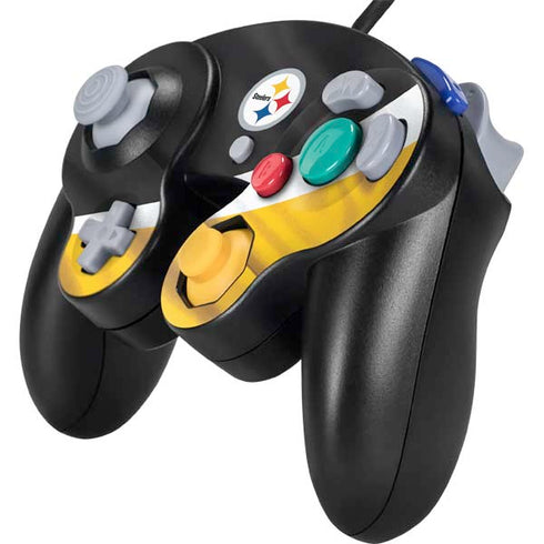 NFL Pittsburgh Steelers Nintendo GameCube Controller Skin