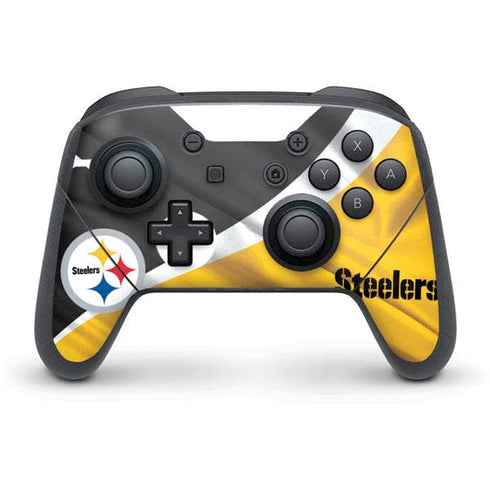NFL Pittsburgh Steelers Nintendo Switch Pro Controller Skin