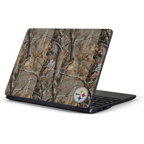 NFL Pittsburgh Steelers Realtree AP Camo Samsung Chromebook Skin